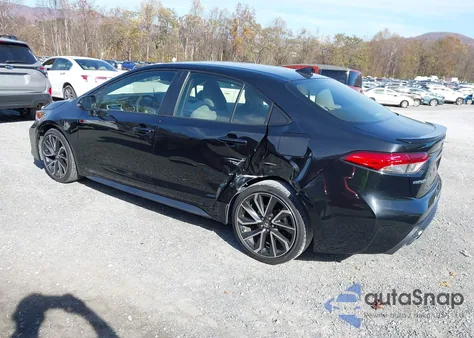 2021 Toyota Corolla Se from USA, damaged, VIN JTDS4MCE3MJ067476